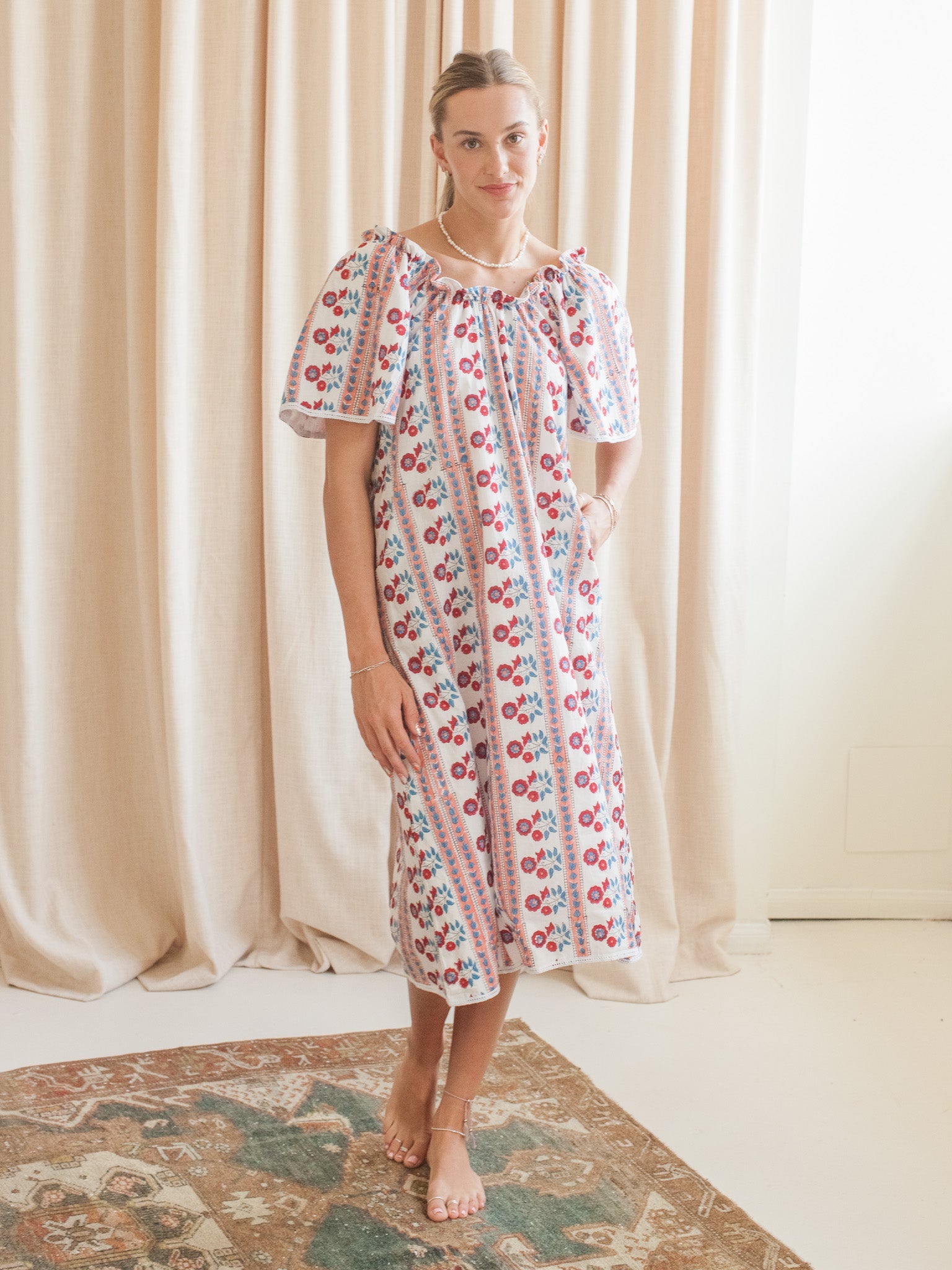 Maison de Frédéric Wendy House Dress- Red